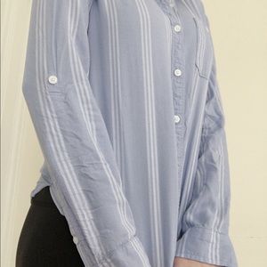SO striped button down